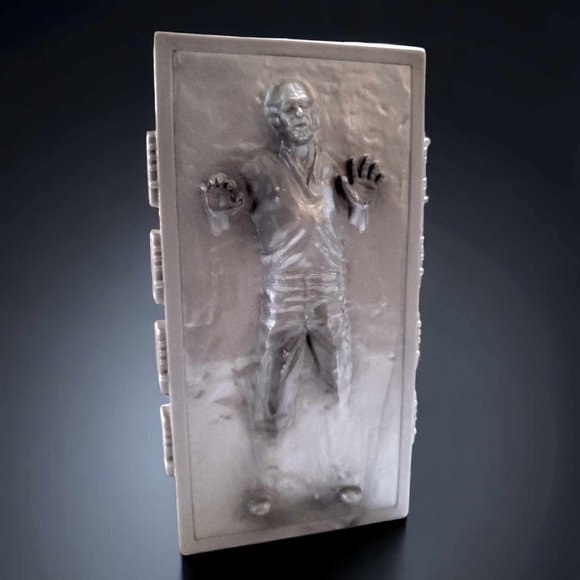Star Wars - Han Solo in Carbonite - 1997 Kenner w/ Freeze Frame - Loose - Picture 5 of 5